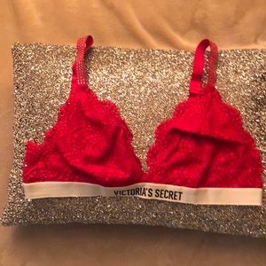 Victoria’s Secret rhinestone strap bralette